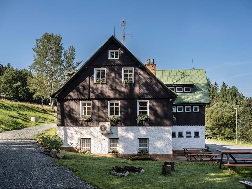 Chata Prim Destne v Orlickych horach Extérieur photo