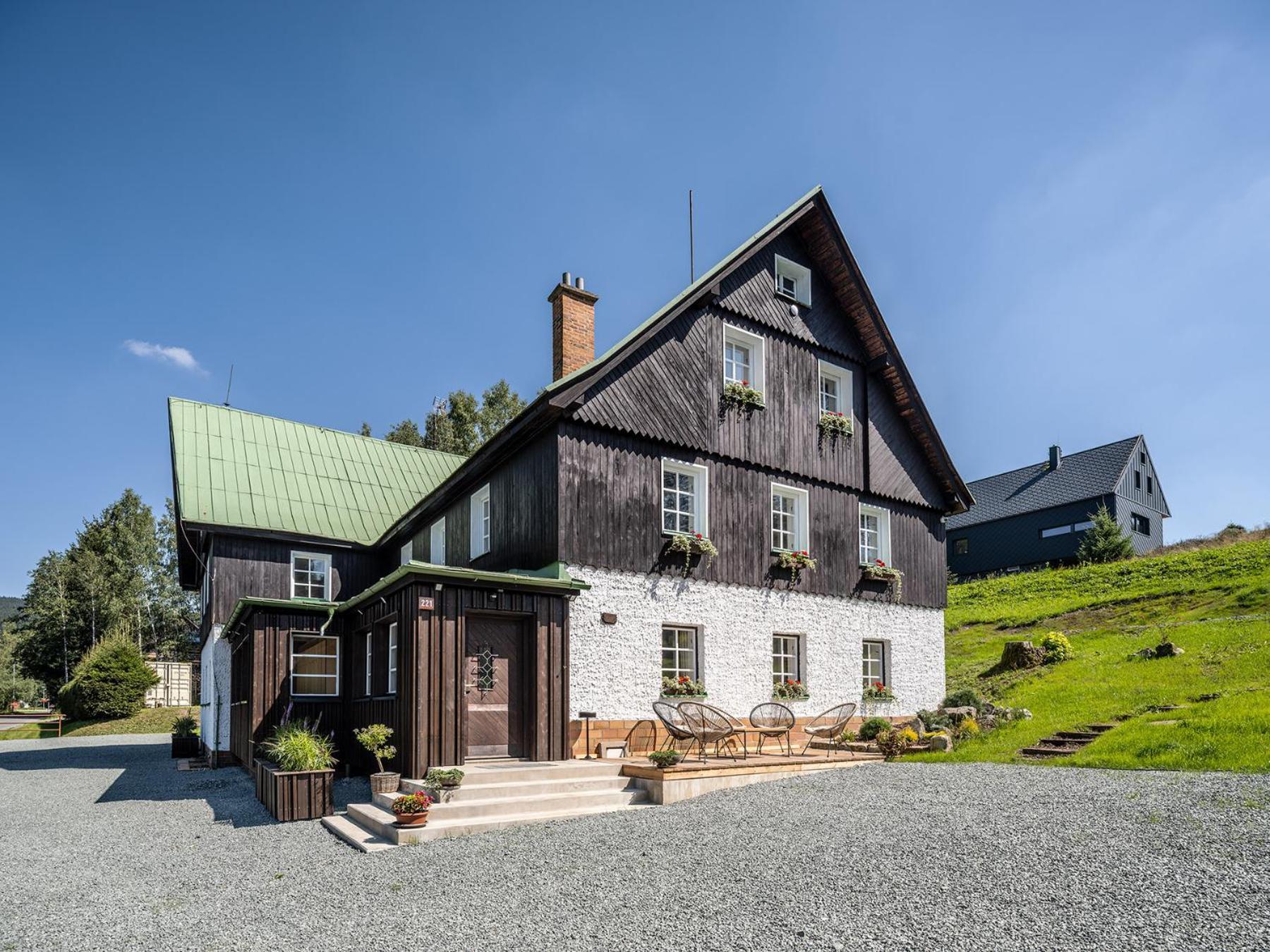 Chata Prim Destne v Orlickych horach Extérieur photo