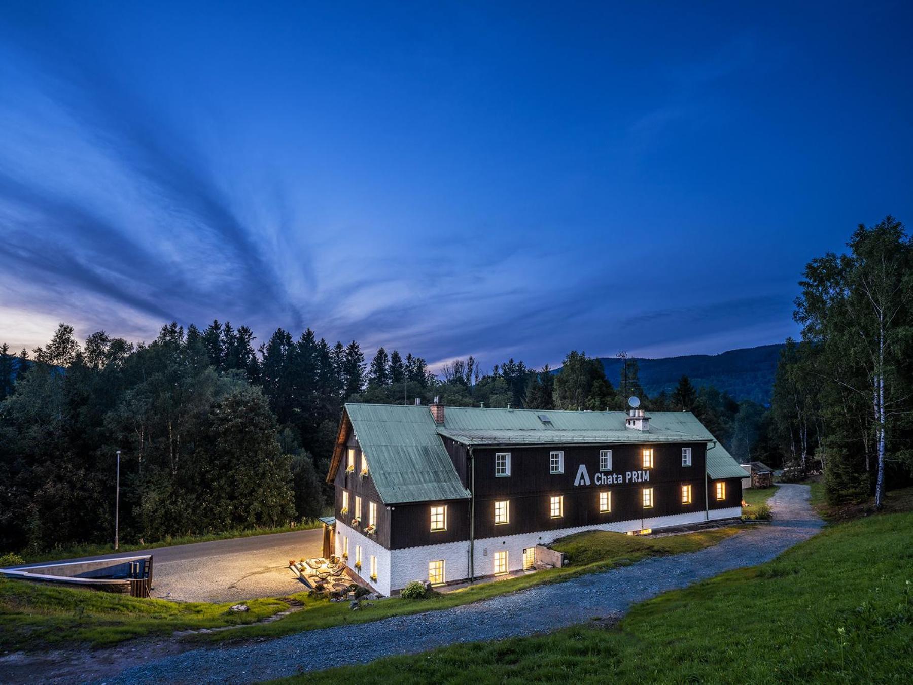 Chata Prim Destne v Orlickych horach Extérieur photo
